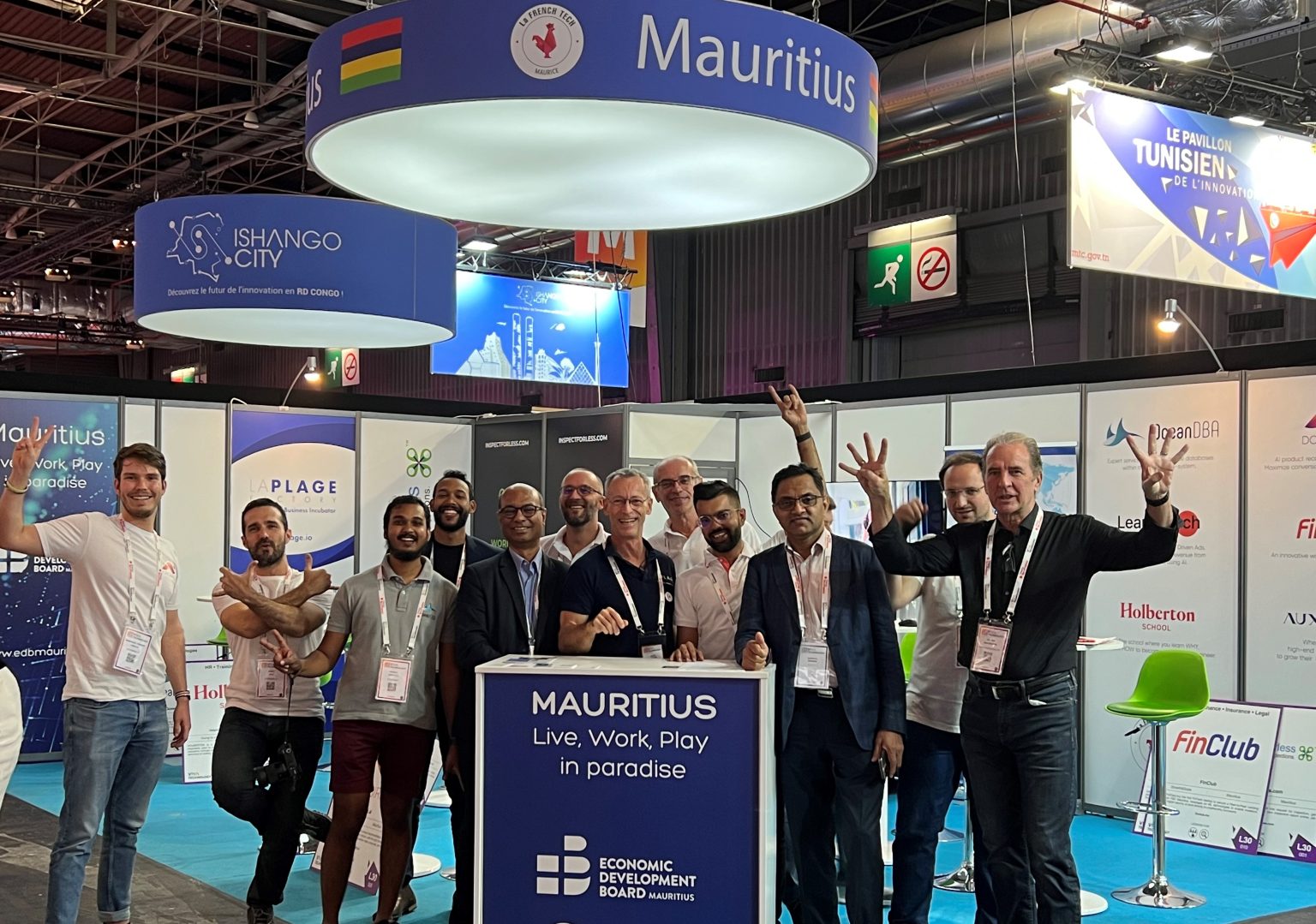 UNE DELEGATION DE STARTUPS MAURICIENNE A VIVATECH !