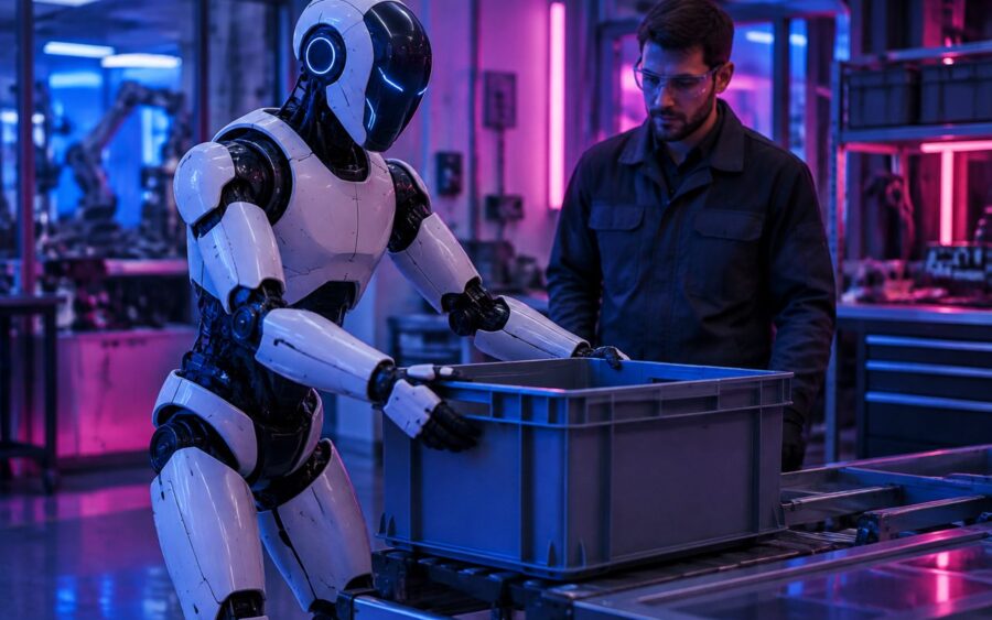 Robots humanoïdes : derrière la démonstration, le défi du travail rentable
