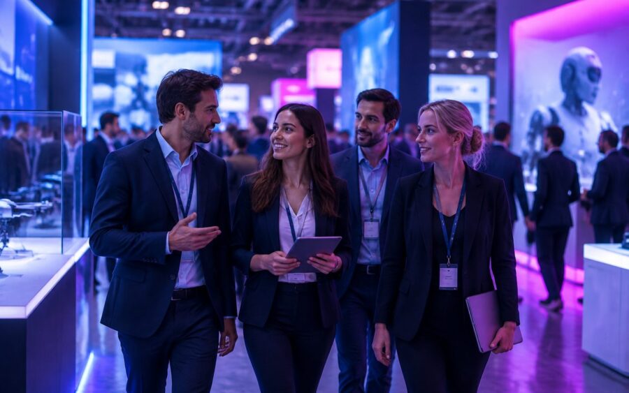 VivaTech, CES, RAISE Summit : combien rapporte vraiment un grand salon ?