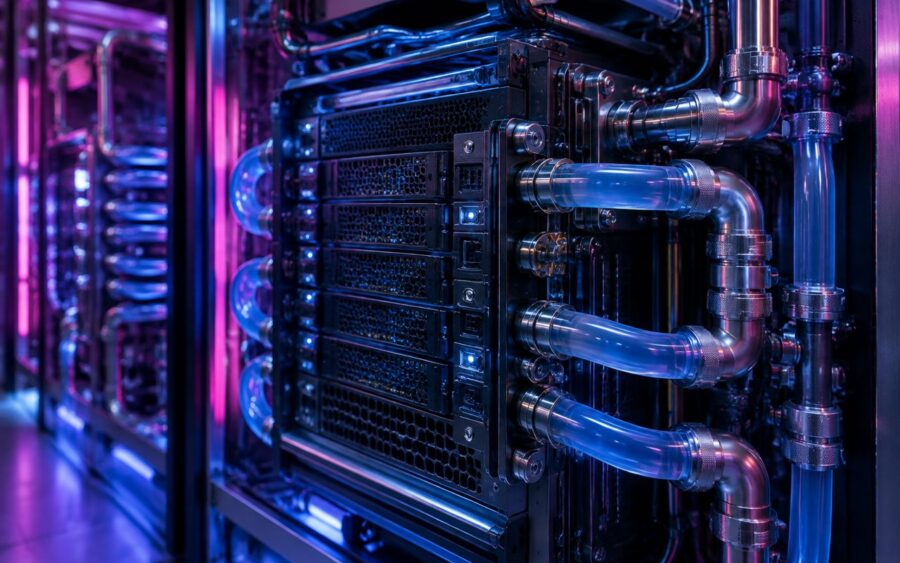 Refroidissement liquide : l’IA oblige les datacenters à revoir leur plomberie