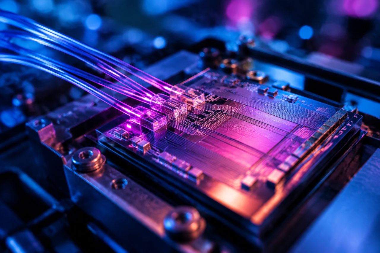 Photonique sur silicium : la lumière au secours des infrastructures d’IA