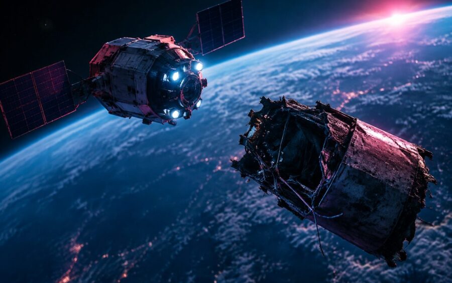 Débris spatiaux : pourquoi la capture en orbite reste un casse-tête