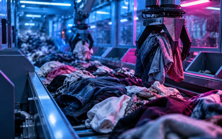 Recyclage textile : séparer les fibres, le verrou de la circularité