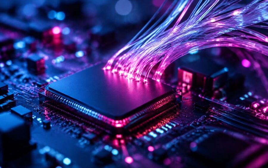 Puces photoniques : la lumière peut-elle alléger la facture énergétique des données ?