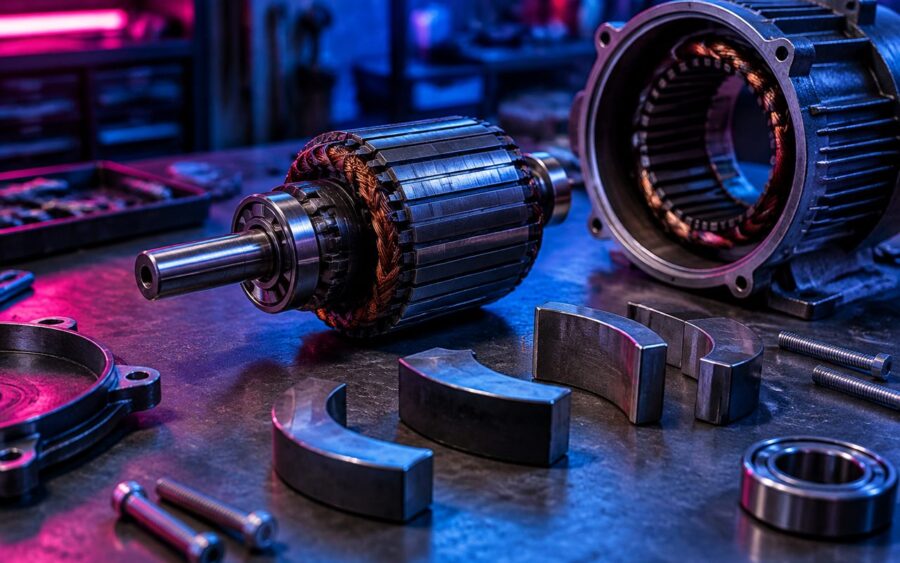 Recyclage des aimants : le gisement oublié de la transition électrique
